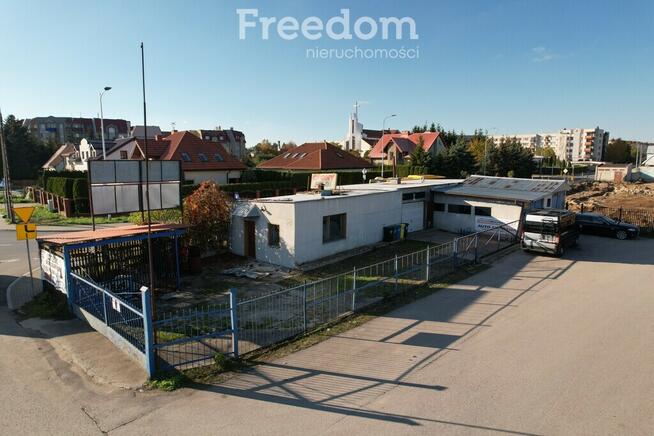 działka usługowa z zabudową w mieście Ełk