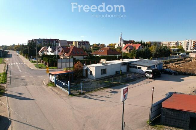 Działka usługowa 362 m² z zabudową – Ełk