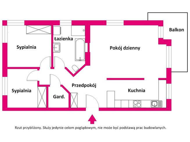 Przestronne 3 pokoje, Metro Bródno