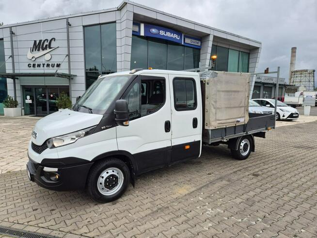 Iveco Daily 35S15 / SKRZYNIA / DOKA / 7 MIEJSC / WEBASTO / 1 WŁ / BEZW