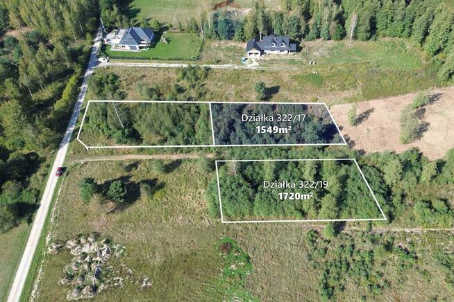 Działka 1549m2 Tomaszew, gm. Wiskitki