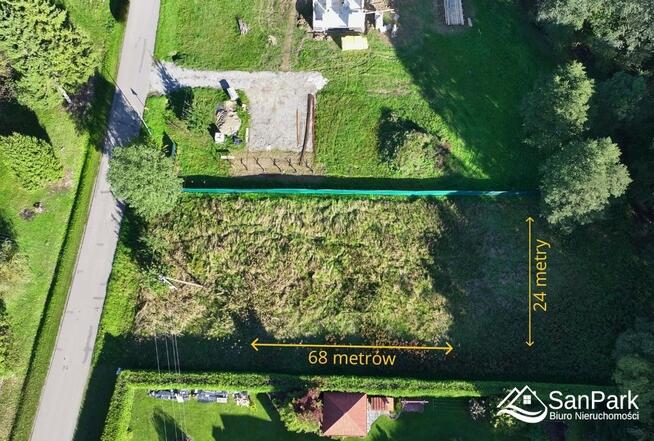 Działka budowlana Lalin gm. Sanok