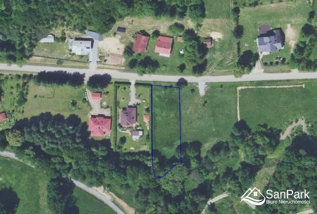 Działka budowlana Lalin gm. Sanok