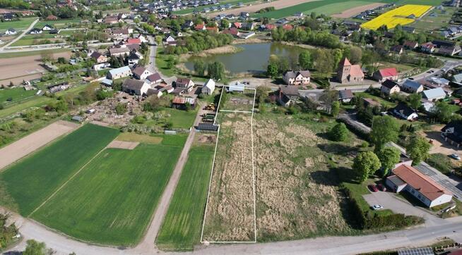 Działka budowlana Grzędzice gm. Stargard, Jeziorna