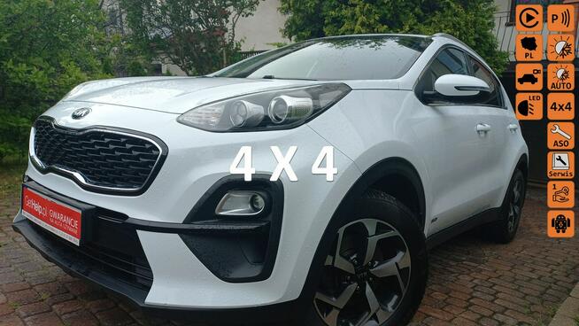 Kia Sportage 4x4 Salon PL Serwis ASO 1.6 136KM  Ledy Kamera Cofania FV23%