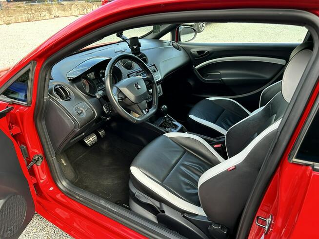 Seat Ibiza CUPRA, LED, Klimatyzacja, Tempomat, Podgrzewane Fotele, Łopatki F1,DSG