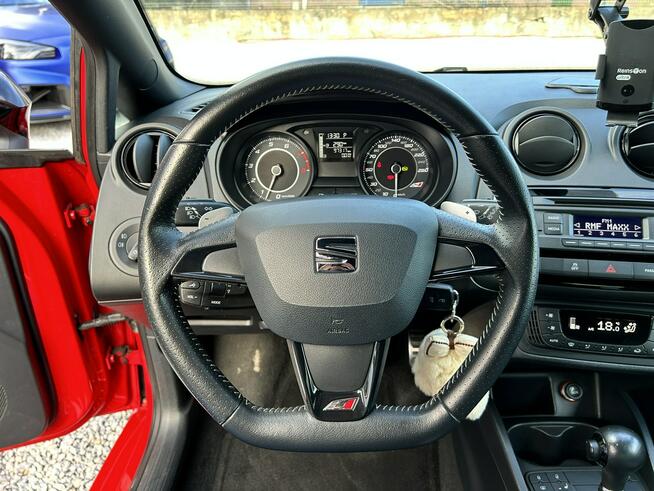 Seat Ibiza CUPRA, LED, Klimatyzacja, Tempomat, Podgrzewane Fotele, Łopatki F1,DSG