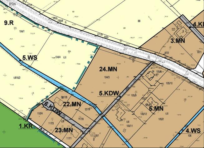 Działka budowlana Ciepielowice gm. Dąbrowa, Magnoliowa