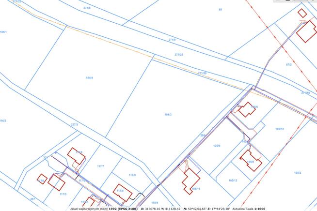 Działka budowlana Ciepielowice gm. Dąbrowa, Magnoliowa