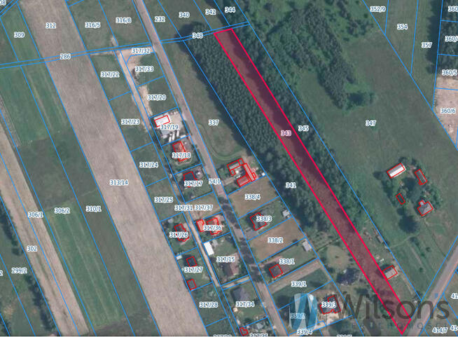 Działka budowlana Postoliska gm. Tłuszcz, 11 Listopada