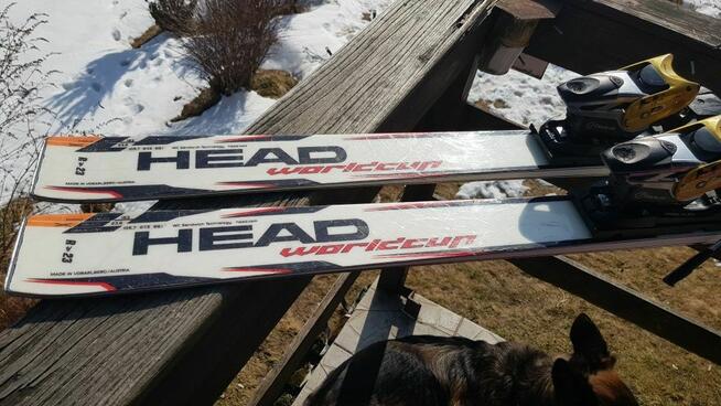 Narty Head GS World Cup liquidmetal - gigantowe 183cm