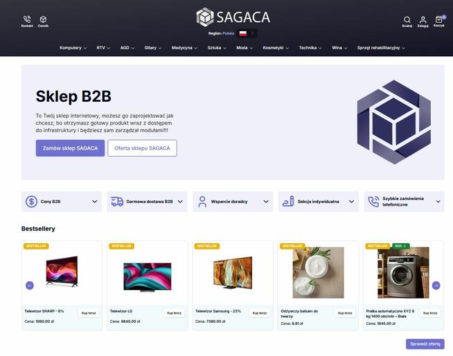 Tworzymy sklepy internetowe i platformy sprzedaży