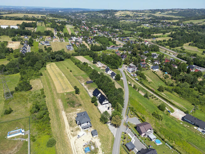 Zielona i widokowa działka 70 arów | 20 km od Krakowa