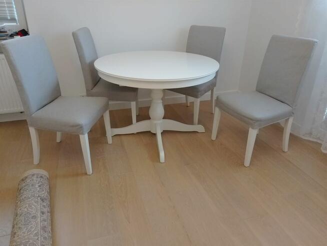 Stół IKEA Ingatorp rozkładany biały