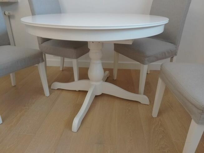 Stół IKEA Ingatorp rozkładany biały