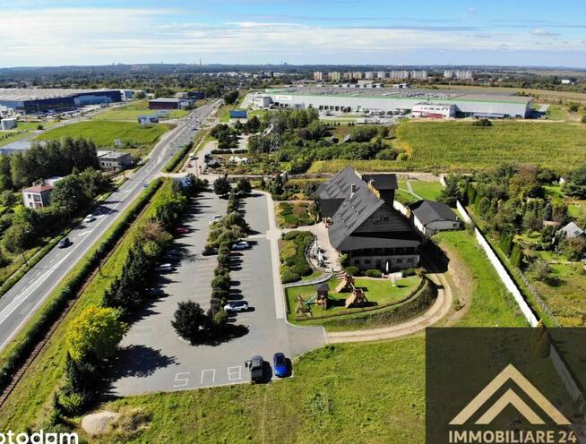 Grunt inwestycyjny 2ha z obiektem hotelowo-restauracyjnym S1