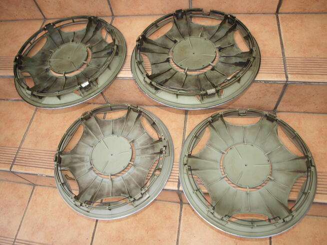 Mercedes kołpaki 15 oryginalne chrom (komplet 4 sztuki)