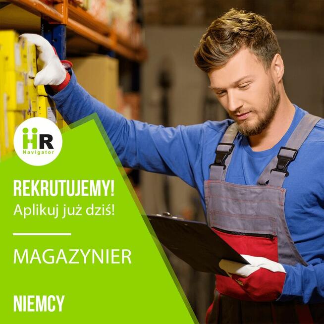 Magazynier w sortowni kurierskiej