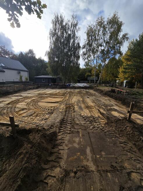 Koparki uslugi ziemne i ogrodnicze koszenie karczowanie rębak