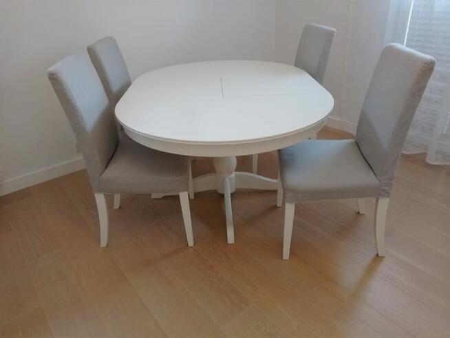 Stół IKEA Ingatorp rozkładany biały