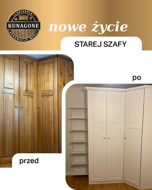Renowacja frontów, drzwi i mebli – nowa kuchnia i wnętrza za