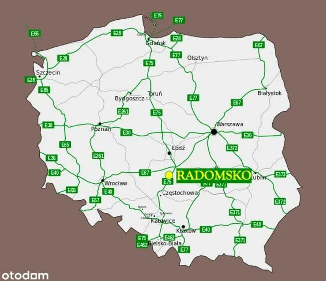 Grunty Inwestycyjne 10ha A1 Logistyka/Produkcja