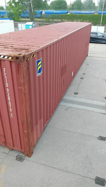 Kontener morski 40HC CW / 12 metrowy - Pewny Kontener.