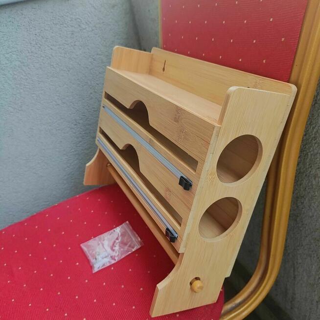 Półka na Przyprawy podajnik do folii ręcznik papierowy