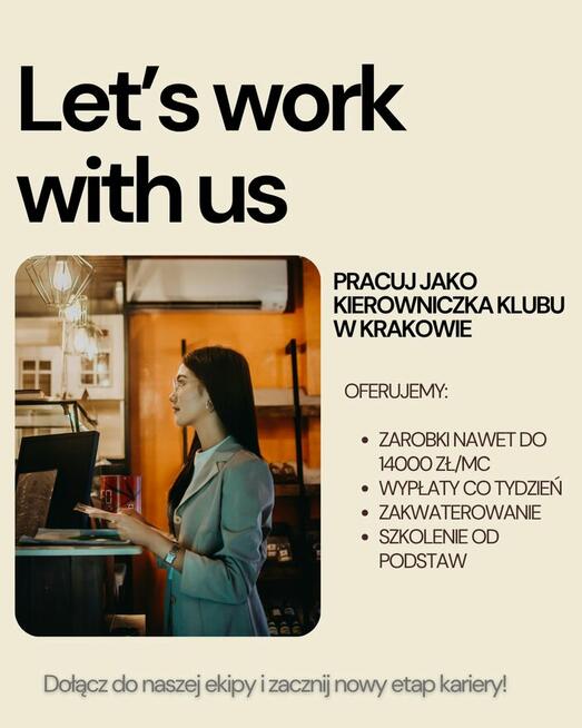 Menadżerka klubu