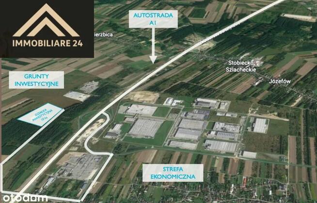 Grunty Inwestycyjne 10ha A1 Logistyka/Produkcja