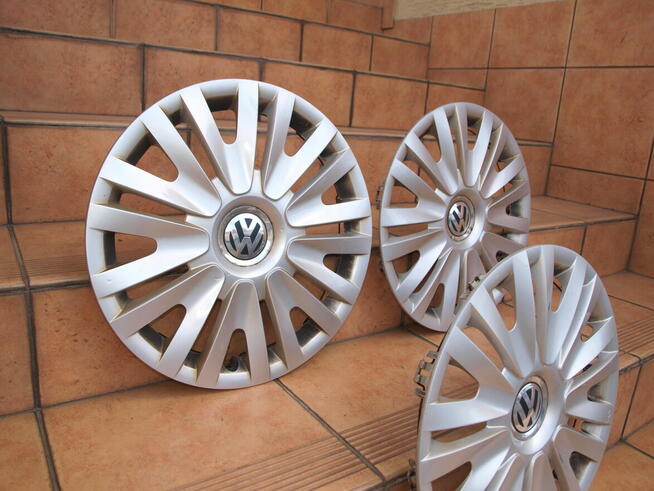 VW kołpaki 15 oryginalne (komplet 4 sztuki)