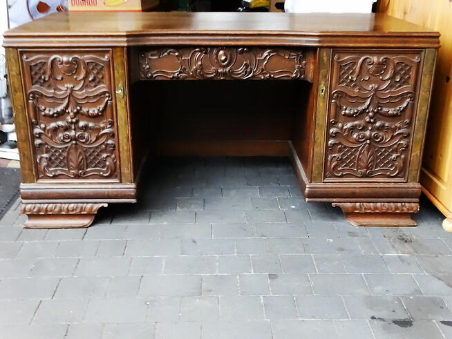 Klasyczne biurko gabinetowe Retro/Vintage