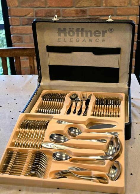 Zestaw Sztućców Hoffner Elegance 72 el. POŁYSK Komplet 289