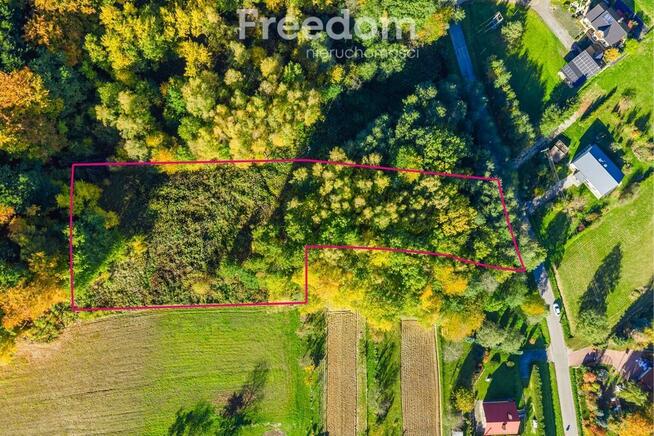 Widokowa działka 5779 m² Mogielnica k. Rzeszowa