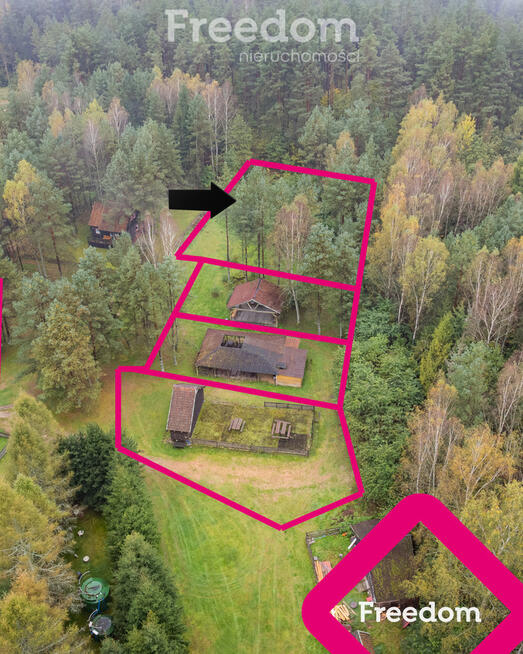 Działki inwestycyjne nad jeziorem – Warmia