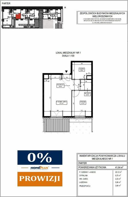0%, gotowa inwestycja deweloperska nad Brdą