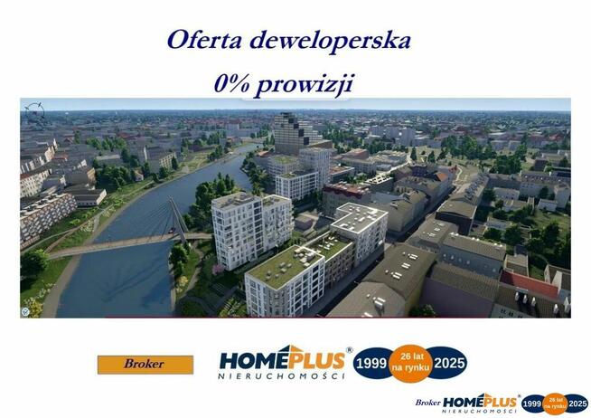0%, gotowa inwestycja deweloperska nad Brdą