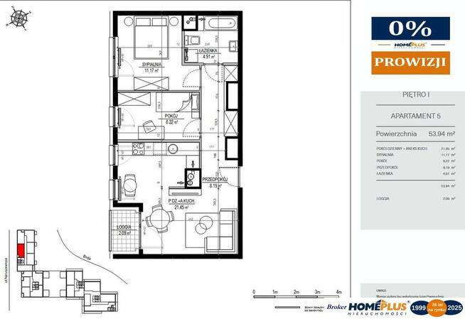 0%, gotowa inwestycja deweloperska nad Brdą