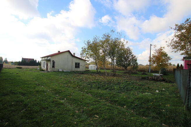 Domek na działce 17 ar Pólko/Nasutów (10km Lublin)