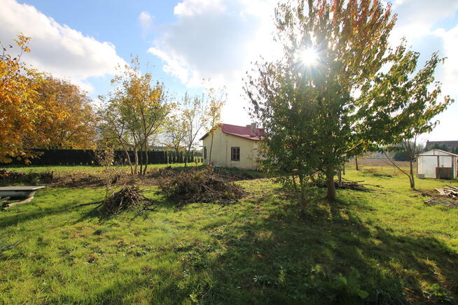 Domek na działce 17 ar Pólko/Nasutów (10km Lublin)
