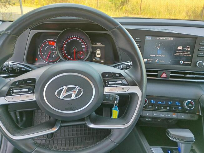 Hyundai Elantra 1.6 MPI CVT 123 KM Wersja SMART + Pakiet Design Gwarancja2028 FV23%