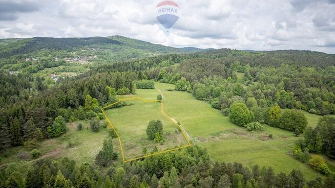 Piękna działka z widokiem na Babią Górę