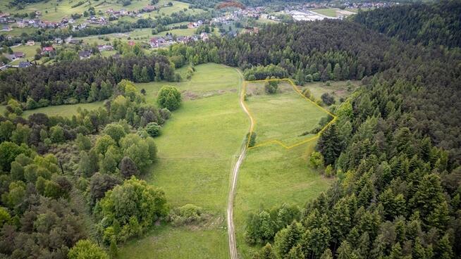 Piękna działka z widokiem na Babią Górę