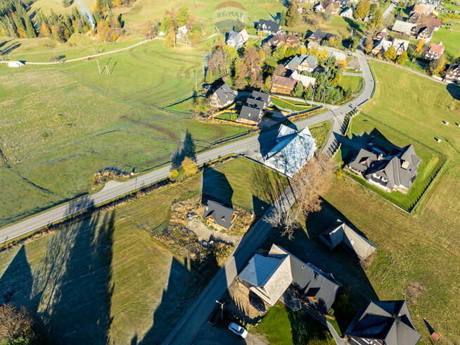 Działka widokowa przy drodze gminnej Sierockie