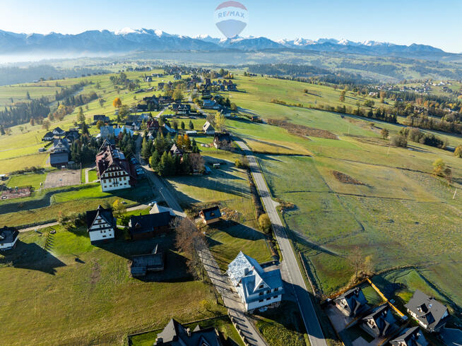 Działka widokowa przy drodze gminnej Sierockie