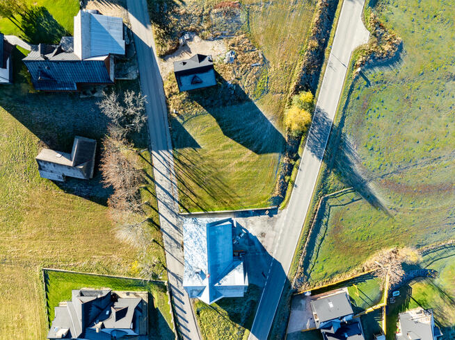 Działka widokowa przy drodze gminnej Sierockie