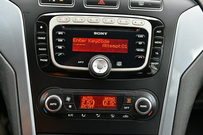 Ford Mondeo 2.0 145KM LED SONY Czujnik przód tył Climatronic Alufelgi