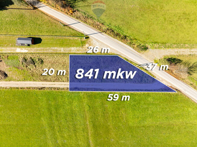 Widokowa działka Maruszyna