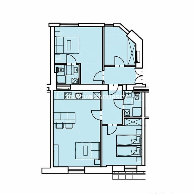 Mieszkanie Kraków Stare Miasto, Kazimierz, Augustiańska