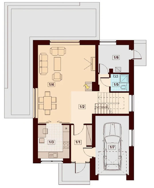 Dom 150 m² na 10 arowej działce – blisko Rzeszowa